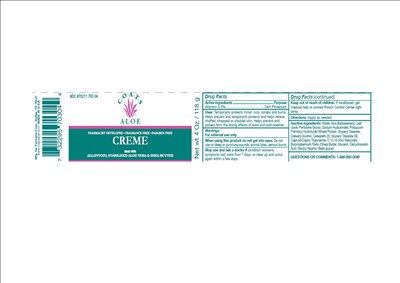 Coats Aloe Creme 4 Oz (Tychasis 70211 Coats Aloe Creme 4oz Jpeg)
